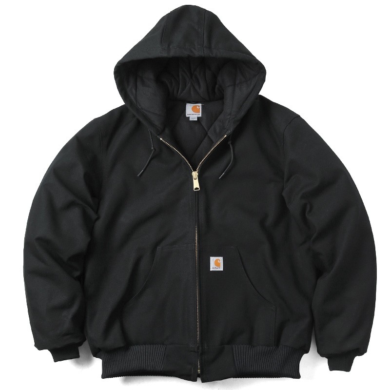 Carhartt J140 DUCK QUILTED FLANNEL-LINED アクティブジャケッ...