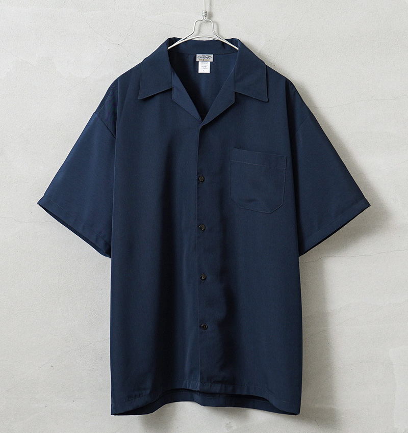 Cal Top キャルトップ CLTP3003 SOLID S/S SHIRT ソリッド オープンカラーシャツ MADE IN USA メンズ 開襟 無地 アメカジ ワーク ブランド【T】｜waiper｜04