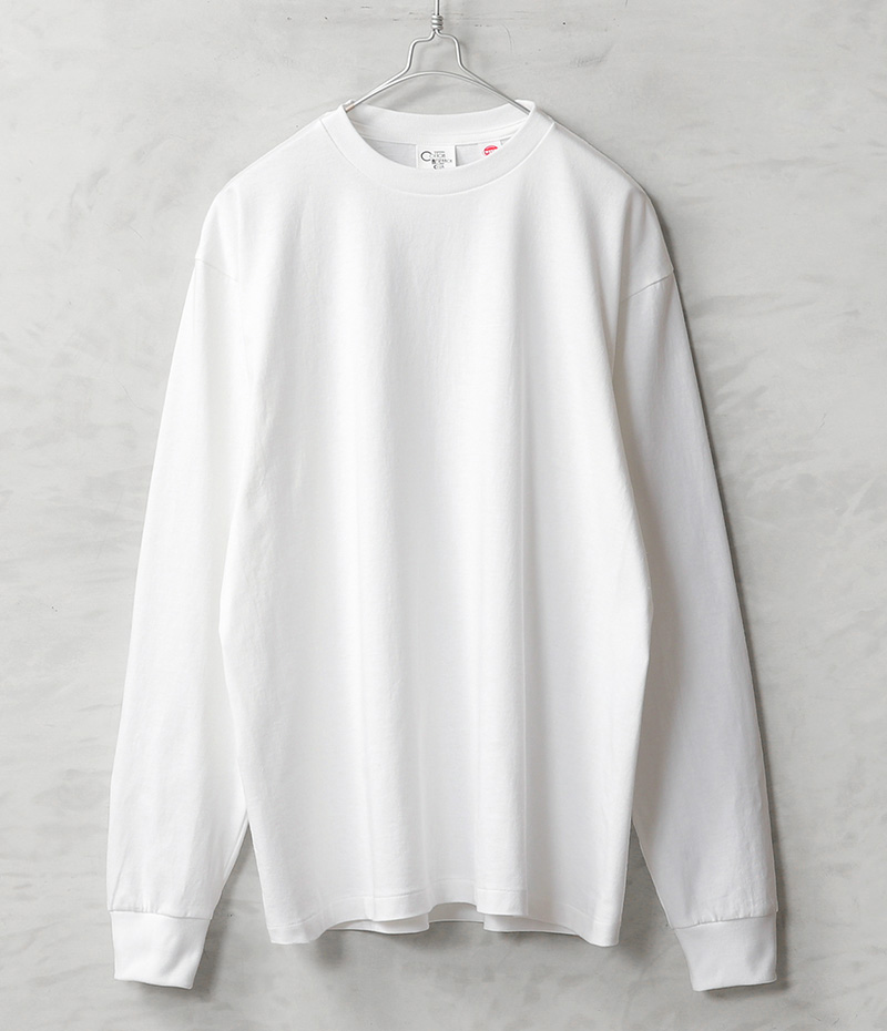 COTTON RESEARCH CLUB コットンリサーチクラブ JPC-003 L/S Tubular Tシャツ 日本製 丸胴 ロンT シングルステッチ 無地 アメカジ【クーポン対象外】【T】 | COTTON RESEARCH CLUB | 03