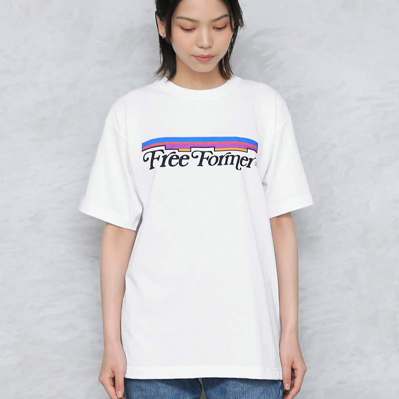 FREE FORMER フリーフォーマー FRFM-010 ショートスリーブ ロゴ Tシャツ【T】｜waiper｜03