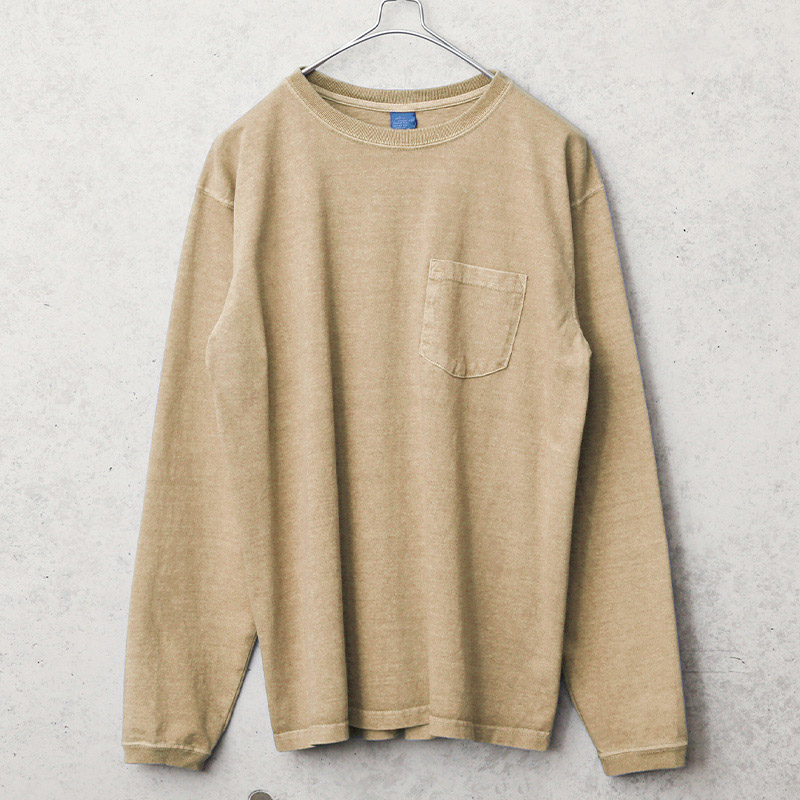 グッドオン ロンT / Good On L/S ポケット Tシャツ 日本製 GOLT-1306 