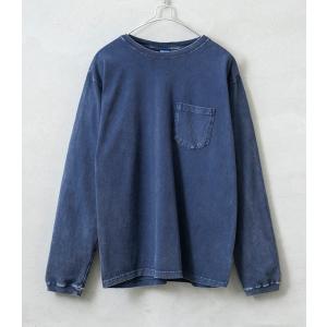 Good On グッドオン GOLT-1306VD L/S ポケット Tシャツ VINTAGE DY...