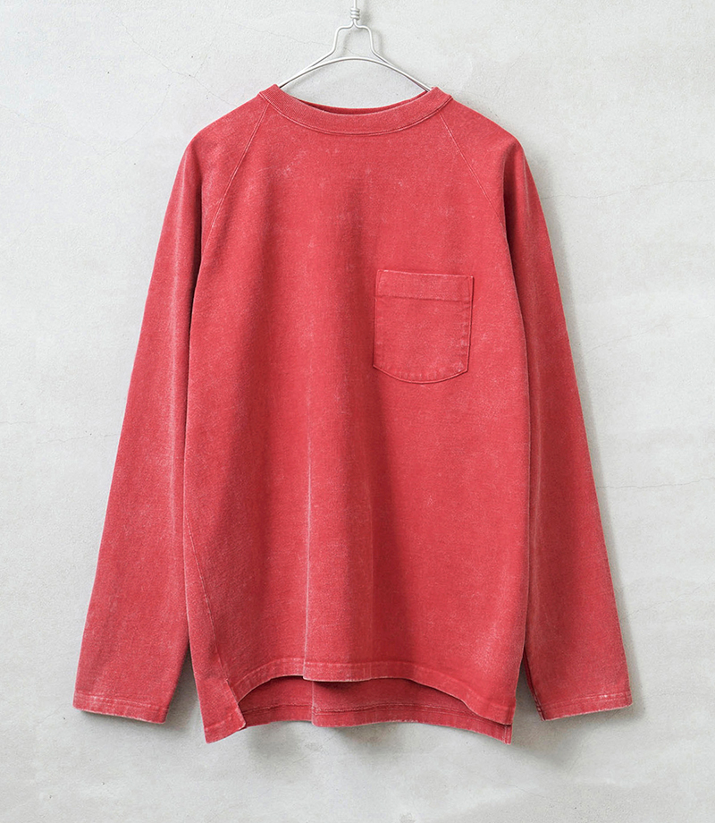 GOOD ON（グッドオン） GOLT-1805VD L/S ヘビー ラグラン ポケットT 