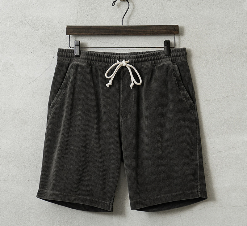 Good On グッドオン GOPT-2503 KNIT CORDUROY ニットコーデュロイ ショートパンツ 日本製【T】 GOOD ON（グッドオン） GOPT-2503 KNIT CORDUROY ニットコーデュロイ