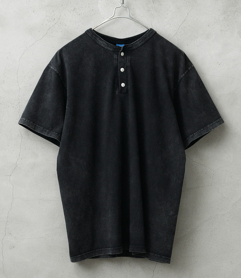 GOOD ON（グッドオン） GOST1102VD S/S ヘンリーネックTシャツ