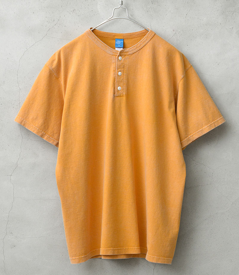 GOOD ON（グッドオン） GOST1102VD S/S ヘンリーネックTシャツ