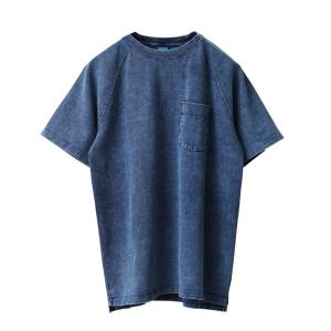 Good On グッドオン GOST-1101IS S/S ヘビー ラグラン ポケットTシャツ IN...