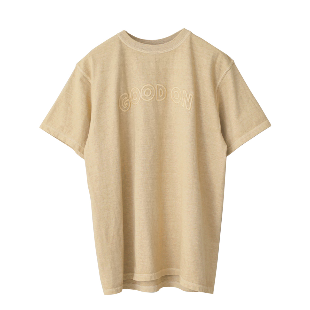 Good On グッドオン GOST-2220 S/S GOOD ON ARCHロゴ EMBROID...