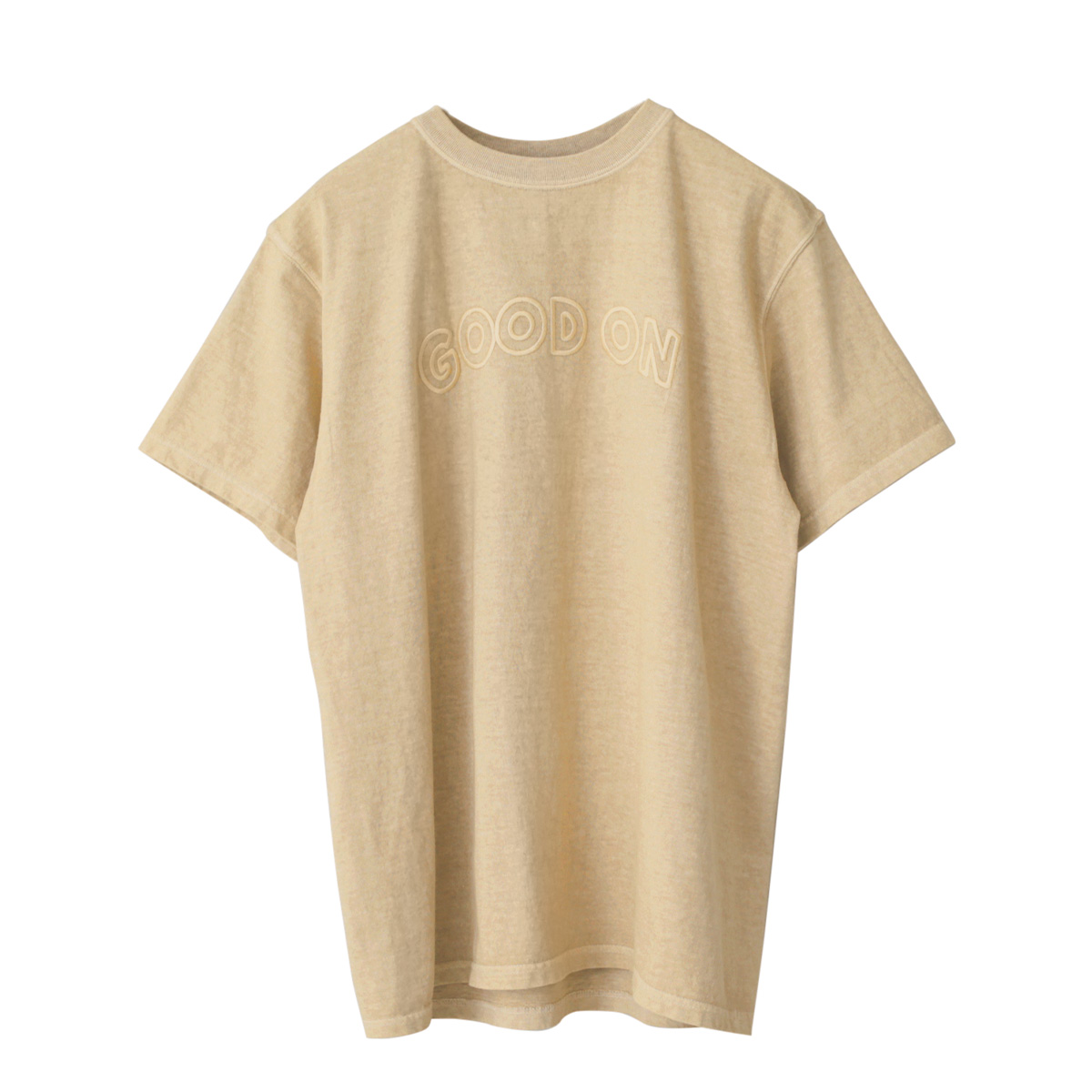 GOOD ON Good On グッドオン GOST-2220 S/S ARCHロゴ EMBROIDERY