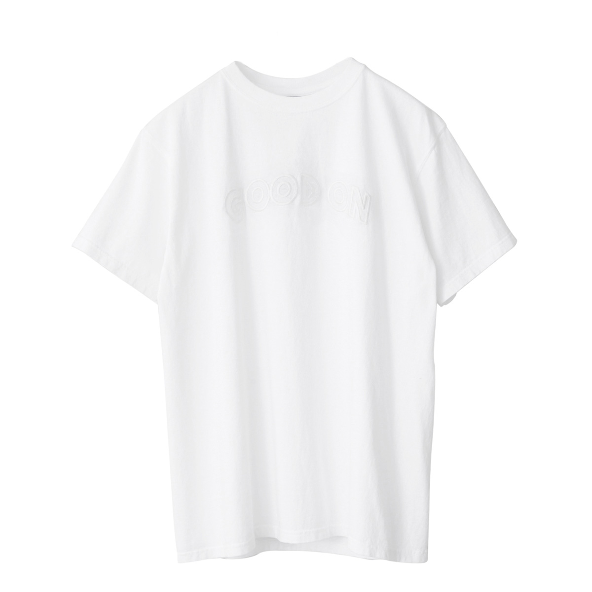 Good On グッドオン GOST-2220 S/S GOOD ON ARCHロゴ EMBROID...