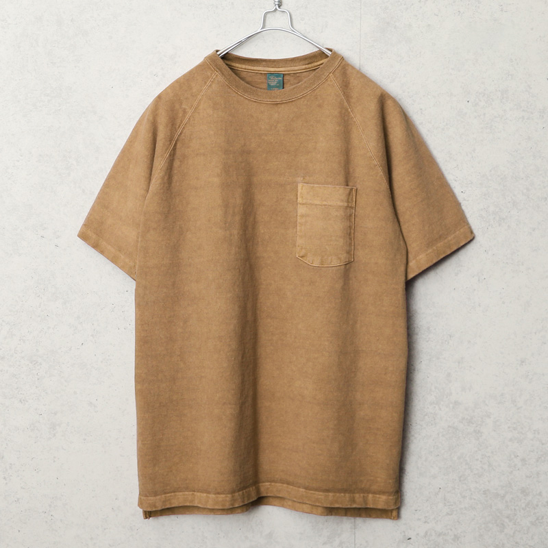 GOOD ON（グッドオン） GOST-1101 S/S ヘビー ラグラン ポケットT