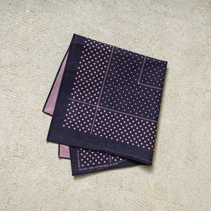 HAV-A-HANK ハバハンク 15711000 MADE IN U.S.A. OVER DYED DOTS