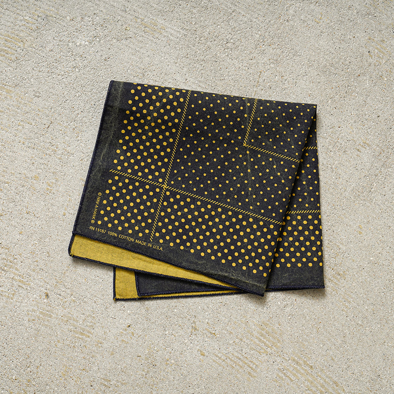 HAV-A-HANK ハバハンク 15711000 MADE IN U.S.A. OVER DYED DOTS
