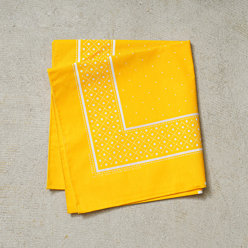 HAV-A-HANK ハバハンク 15713900 MADE IN U.S.A. DOTS BANDANNA