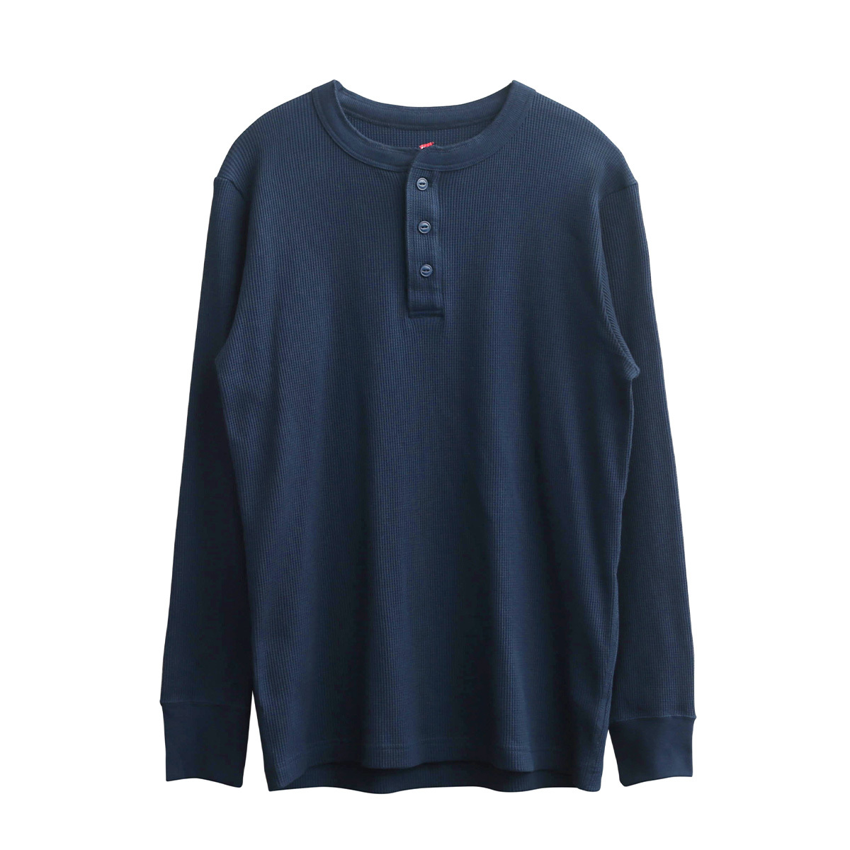 Hanes ヘインズ HM4-S104 BEEFY-T ビーフィー L/S サーマル ヘンリー