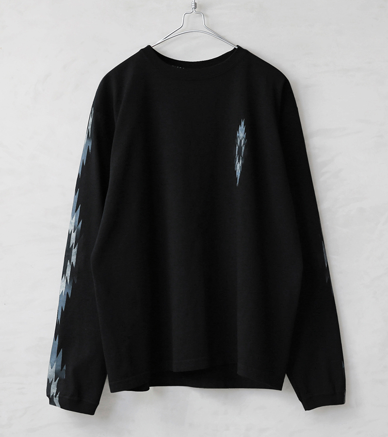 Good On×KOUHEI TERRAI KTER-2316 CHIMAYO MONO L/S クルーネックTシャツ 日本製 ロンT ロング 長袖  アメカジ 民族系 ブランド【Sx】【T】