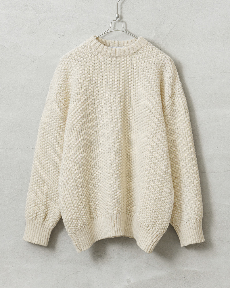 CARORIE HEAVY WEIGHT THERMAL KNIT 美品 Kerrywoollenmills（ケリーウーレンミルズ） ニット セーター Aran