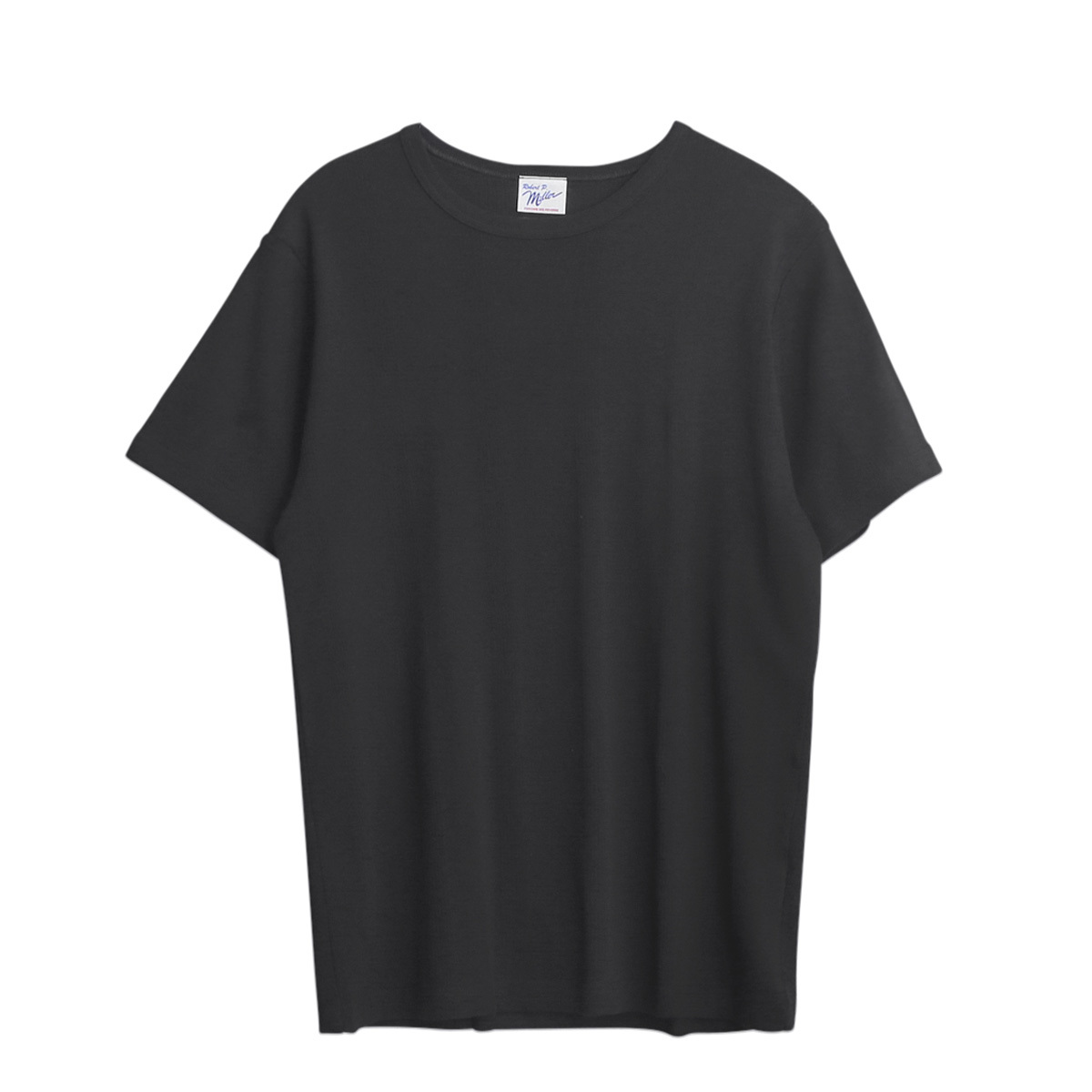 ミラー MILLER 109C パネルリブ ラウンド ネック Tシャツ メンズ 半袖