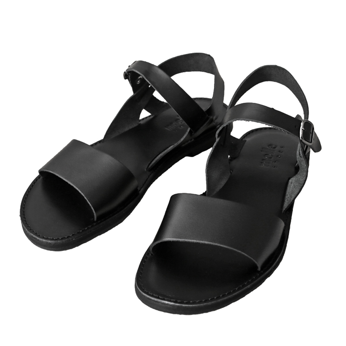 molle shoes モールシューズ MLS210301-6 DOUBLE BELT SANDAL ダブルベルト レザーサンダル メンズ レディース  ユニセックス ブランド【Sx】【T】