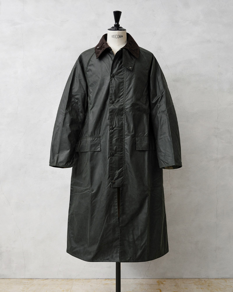 Barbour バブアー MWX1674 OVERSIZE BURGHLEY（オーバーサイズ バーレー）ジャケット ワックスドコットン  オイルドジャケット【7933955016】【Sx】【T】