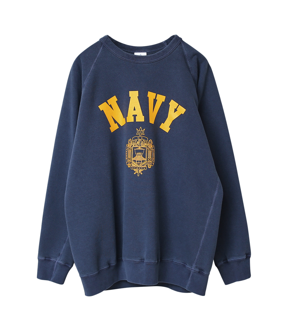 Good On グッドオン OLRG-1236P NAVY クルーネック ラグランスウェット