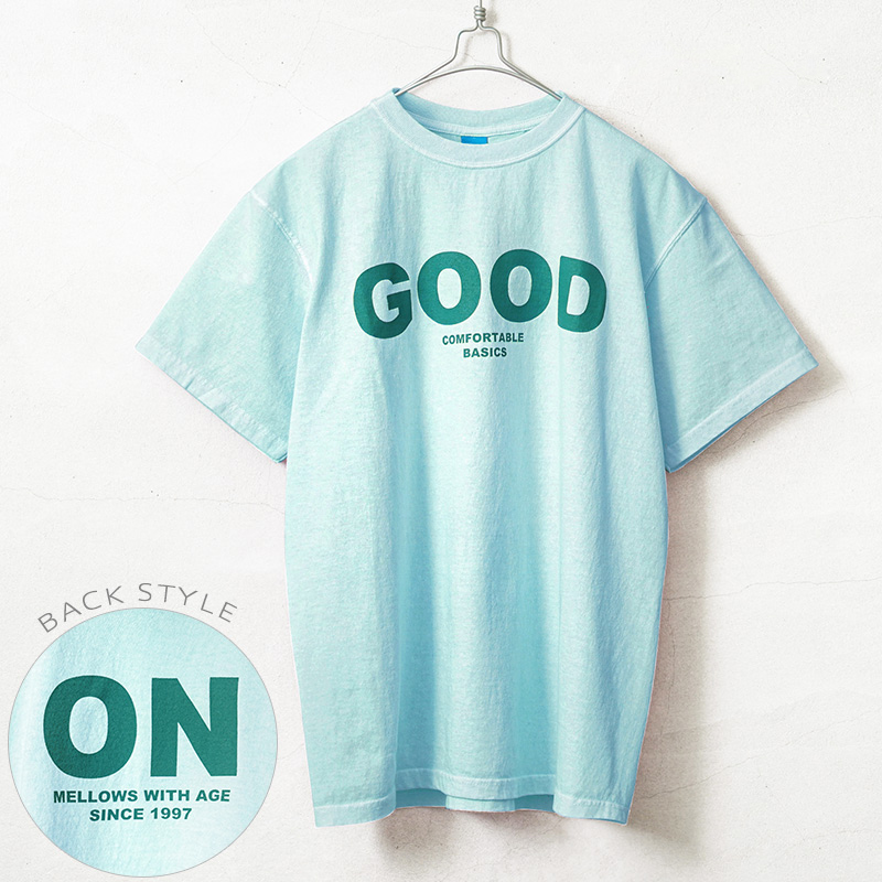 Good On グッドオン OLSS-541 S/S GOOD ONロゴ クルーネックTシャツ 日本...