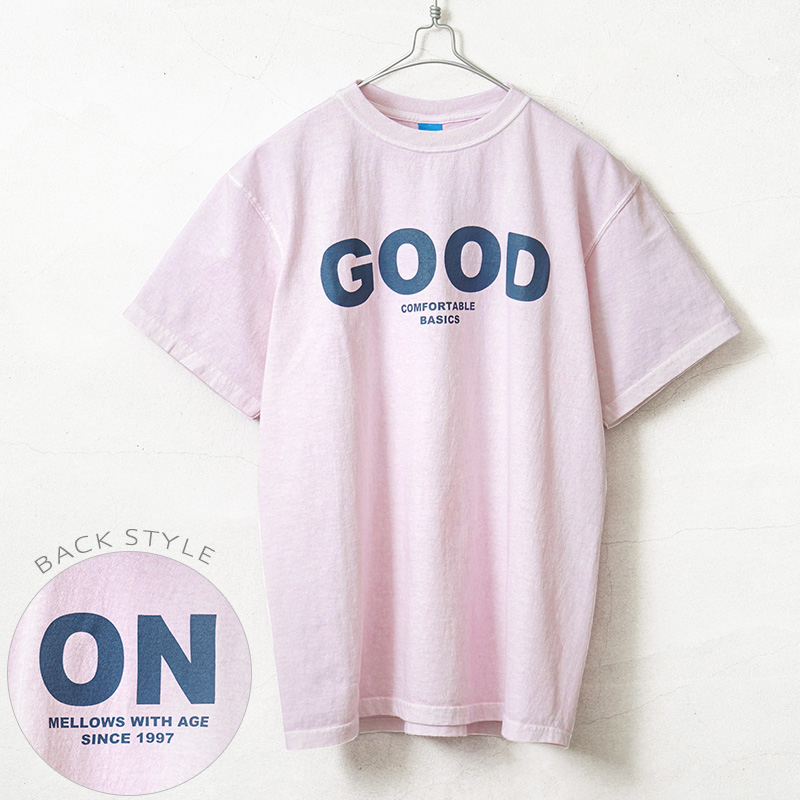 Good On グッドオン OLSS-541 S/S GOOD ONロゴ クルーネックTシャツ 日本...