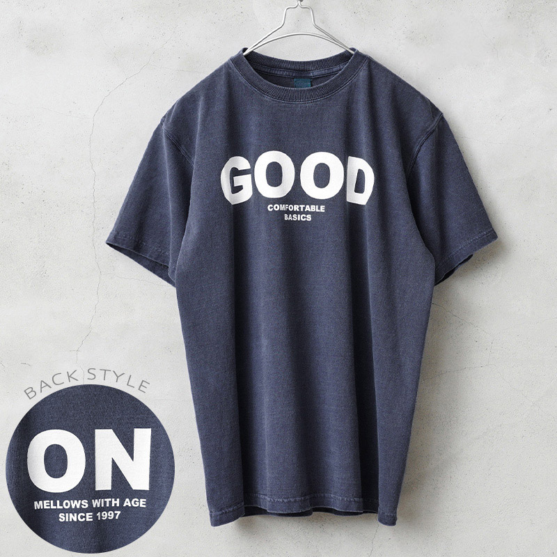 GOOD ON Good On グッドオン OLSS-541 S/S ONロゴ クルーネックT GOOD ON Good On グッドオン OLSS-541 S/S ONロゴ クルーネックT