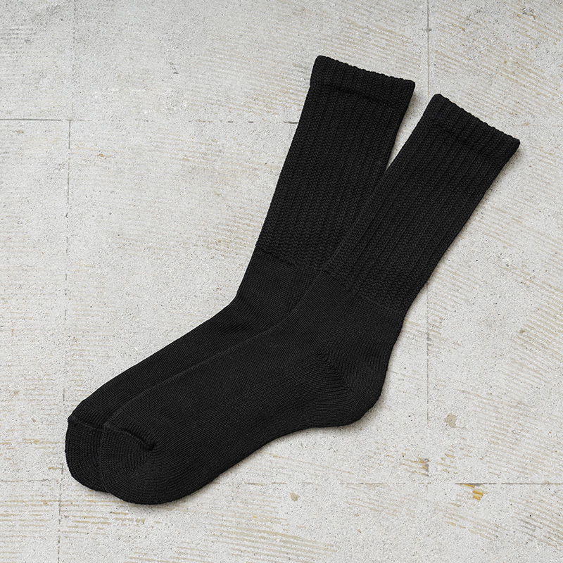 ROTOTO ロトト R1334 LOOSE PILE CREW SOCKS ルーズ パイル