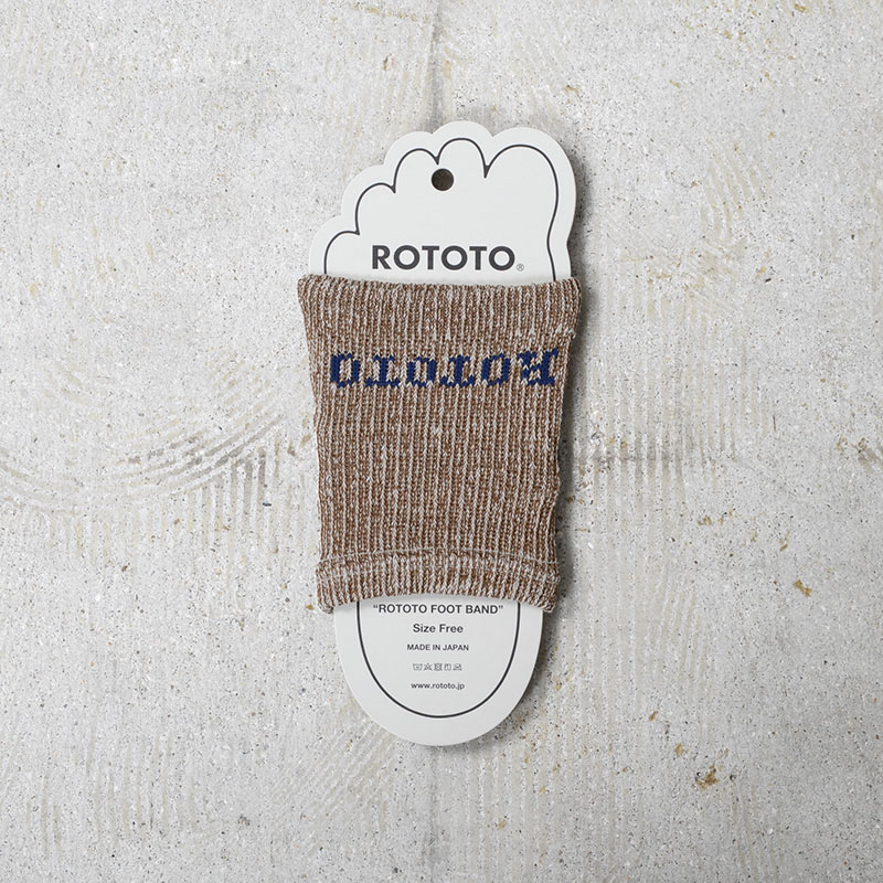 ROTOTO（ロトト） R1596 ヘンプクッション フットバンド 日本製