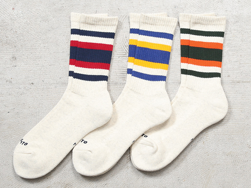 ROTOTO（ロトト） R1622 3 PACK EVERYDAY ATHLETIC SOCKS 3パック