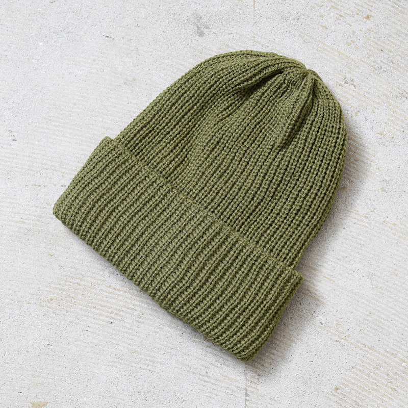 ROTOTO ロトト R5075 COZY CHUNKY BEANIE コージーチャンキー ビーニー 日本製 ユニセックス ニット帽 ワッチキャップ  無地【クーポン対象外】【T】