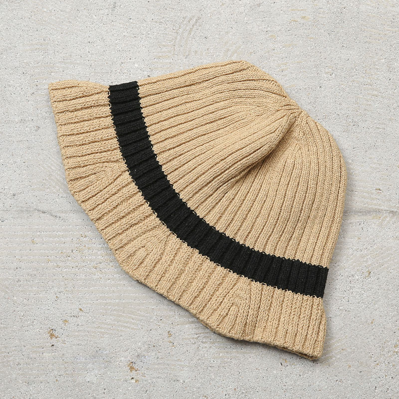 ROTOTO（ロトト） R5161 WASHI＆RECYCLED COTTON KNIT HAT 和紙