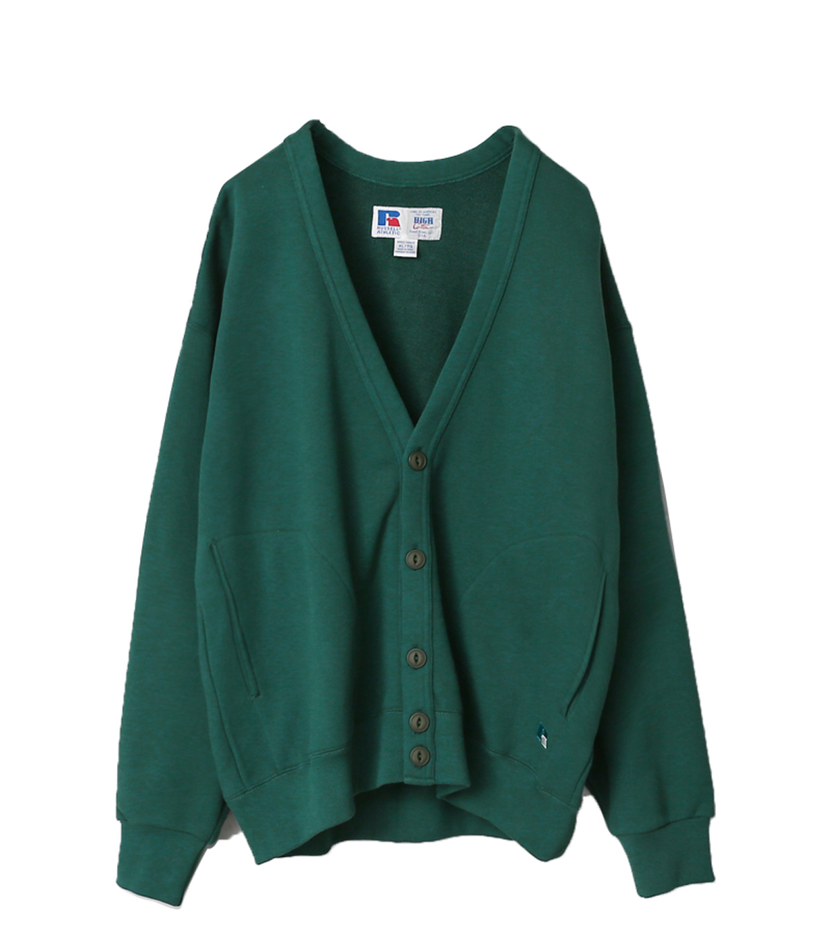 RUSSELL ラッセル RC-22706 HIGH COTTON SWEAT CARDIGAN ハイコットン スウェット カーディガン メンズ  ゆったり 厚手 肉厚【クーポン対象外】【T】