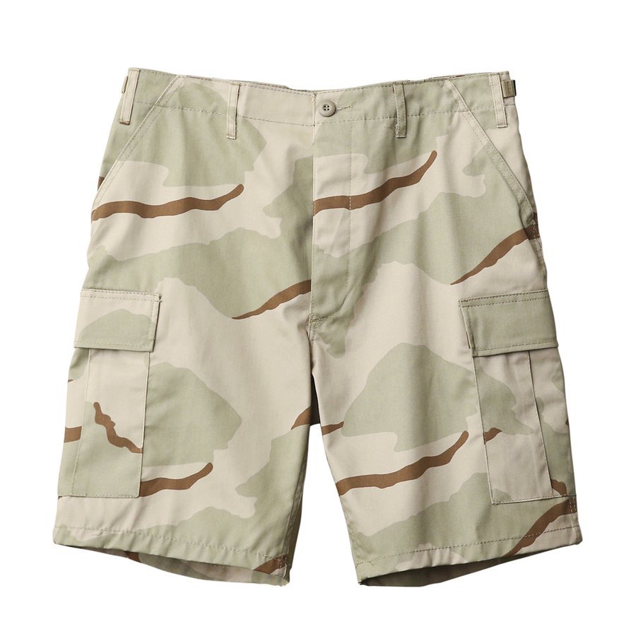 ROTHCO ロスコ BDU ショートパンツ CAMO メンズ ハーフパンツ ミリタリー カーゴパンツ ショーツ 半ズボン 迷彩 カモ柄 ブランド 春  夏 秋【T】