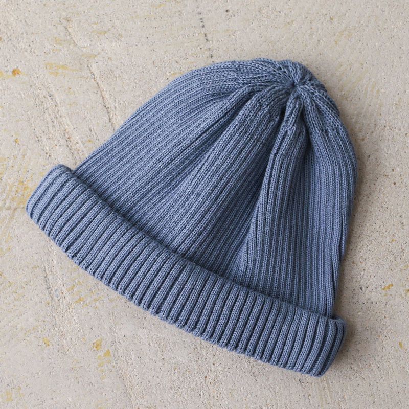 ROTOTO ロトト R5021 COTTON ROLL UP BEANIE コットンロール