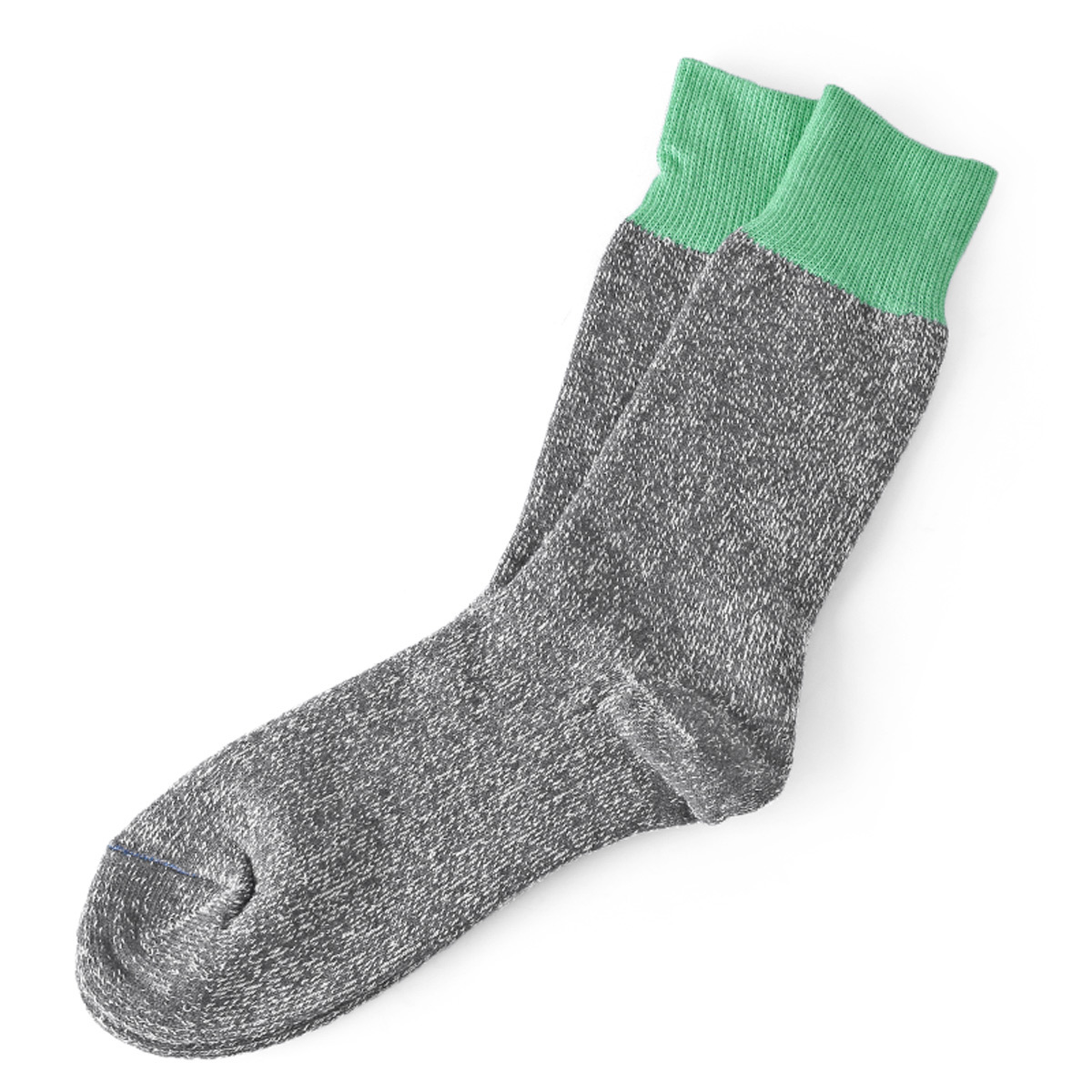 ROTOTO ロトト R1034 DOUBLE FACE CREW SOCKS“SILK&COTTON