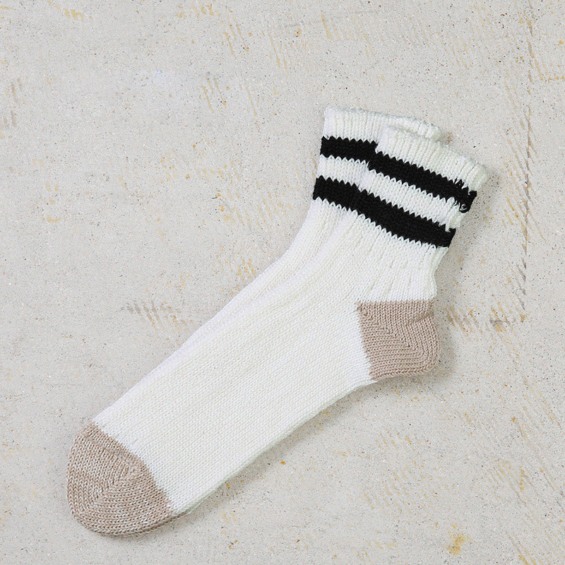 ROTOTO ロトト O.S. RIBBED ANKLE SOCKS リブアンクル ソックス 日本製...