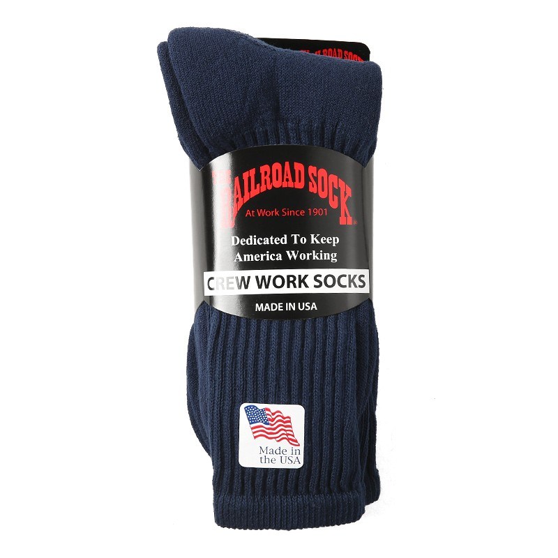 RAILROAD SOCK レイルロードソック RS603X MADE IN USA クルーワークソ...