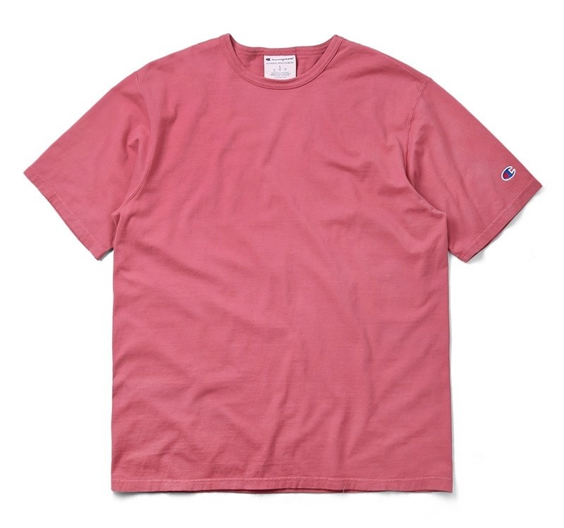 Champion チャンピオン S-CD100 6oz S/S ガーメントダイ クルーネック Tシャ...