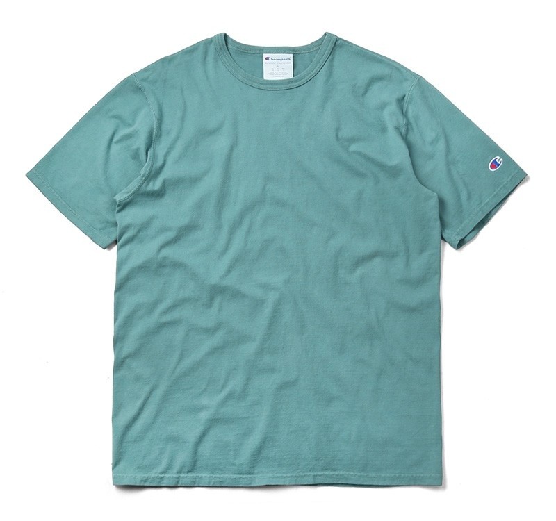 Champion チャンピオン S-CD100 6oz S/S ガーメントダイ クルーネック