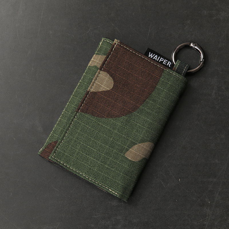 WAIPER.inc S/ENDER エスエンダー WAIPER別注 MULTI WALLET CAMO