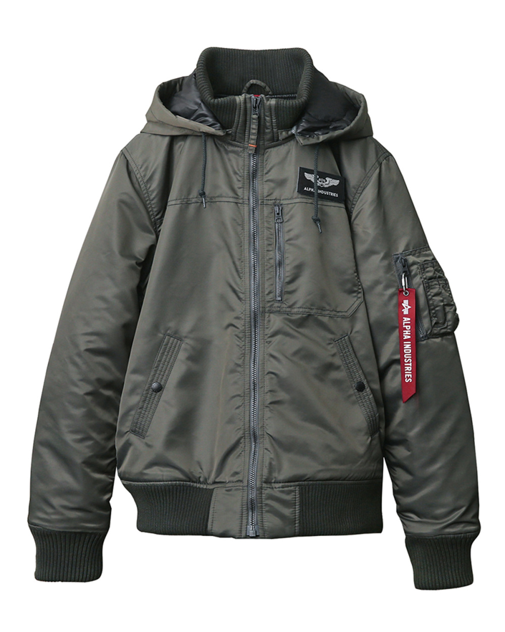 ALPHA アルファ TA1571 フーデッドリブ ジャケット NYLON HEAVY TWILL ミリタリー アウター MA-1 ジャンバー  ブルゾン ブランド【Sx】【T】 :alpha-ta1571:ミリタリーショップWAIPER - 通販 - Yahoo!ショッピング