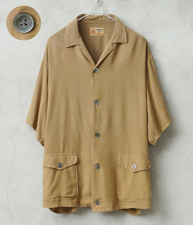 TOWNCRAFT（タウンクラフト） WAIPER×TOWN CRAFT TC26S013WP Rayon