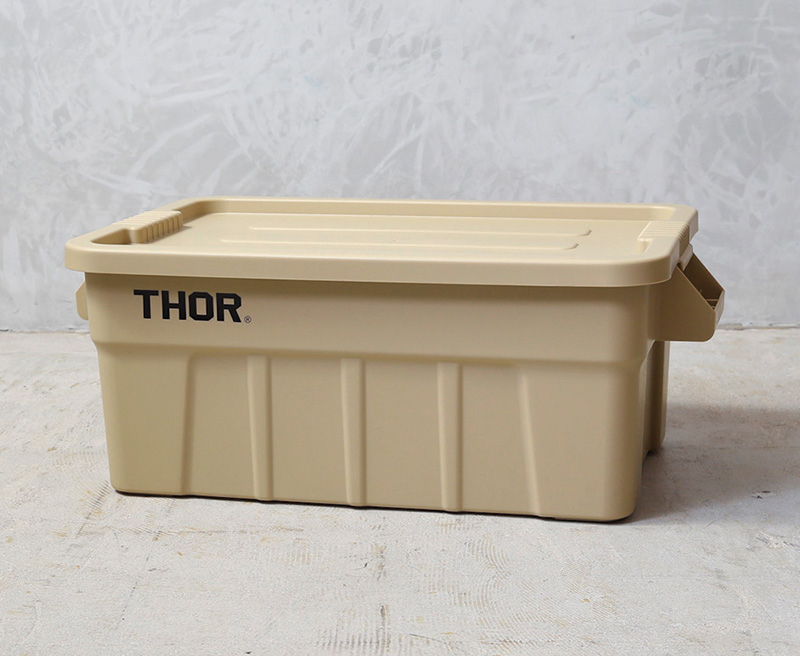 【別途送料1,650円】DETAIL INC. ソーラージ THOR LARGE TOTES WITH LID コンテナボックス 53L 収納家具【クーポン対象外】【T】［北海道沖縄離島配送不可］｜waiper｜02