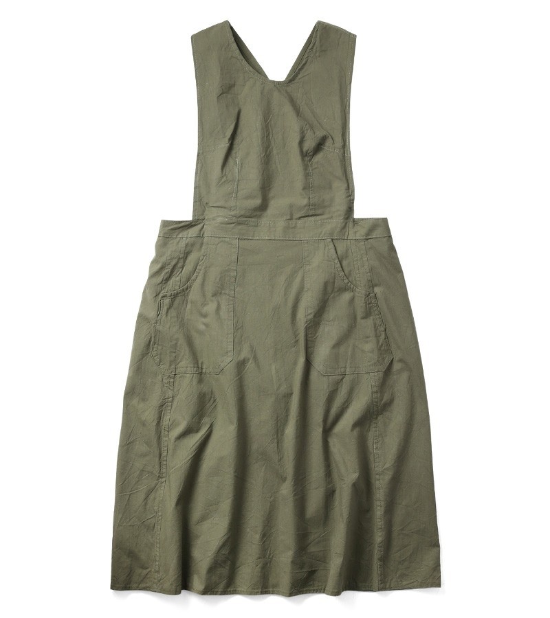 MILITARY 実物 新品 チェコ軍 ワンピースエプロン ロング OVER