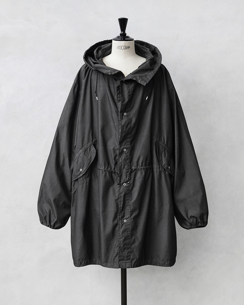 WAIPER.inc 実物 新品 デッドストック リメイク 米軍 スノーカモ モッズコート ポケット付き OVER DYED（後染め） アメリカ軍  古着【クーポン対象外】【I】