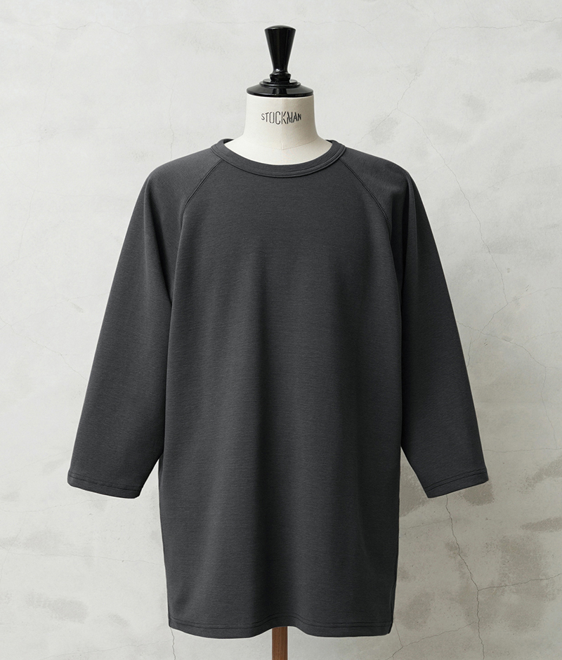 WAIPER.inc ワイパーインク フライスTシャツ THREE-QUARTER SLEEVE 七...