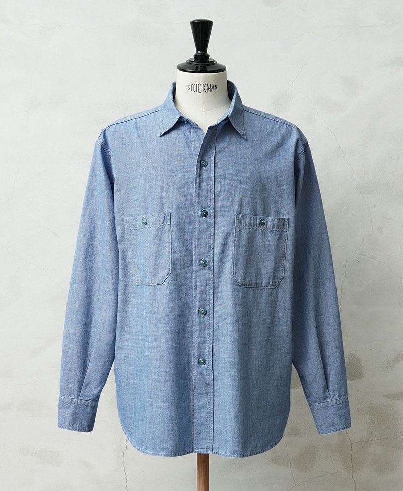 WAIPER.inc ワイパーインク 米軍 1950's U.S.NAVY シャンブレーシャツ