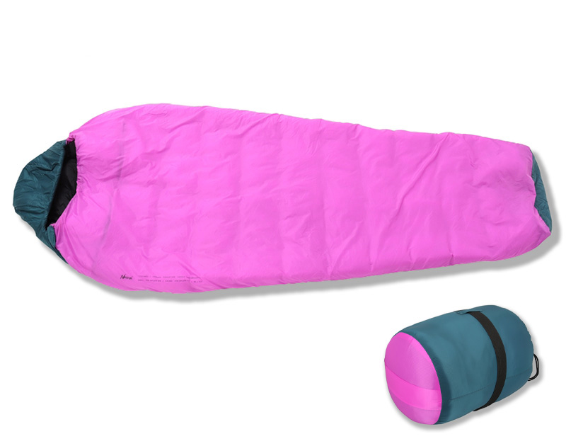 NANGA750DX寝袋 日本製 ピンク/ブラック　ソトソトデイズ限定 NANGA（ナンガ） ZZZ BAG 5 スリーピングバッグ 寝袋 アウトドア